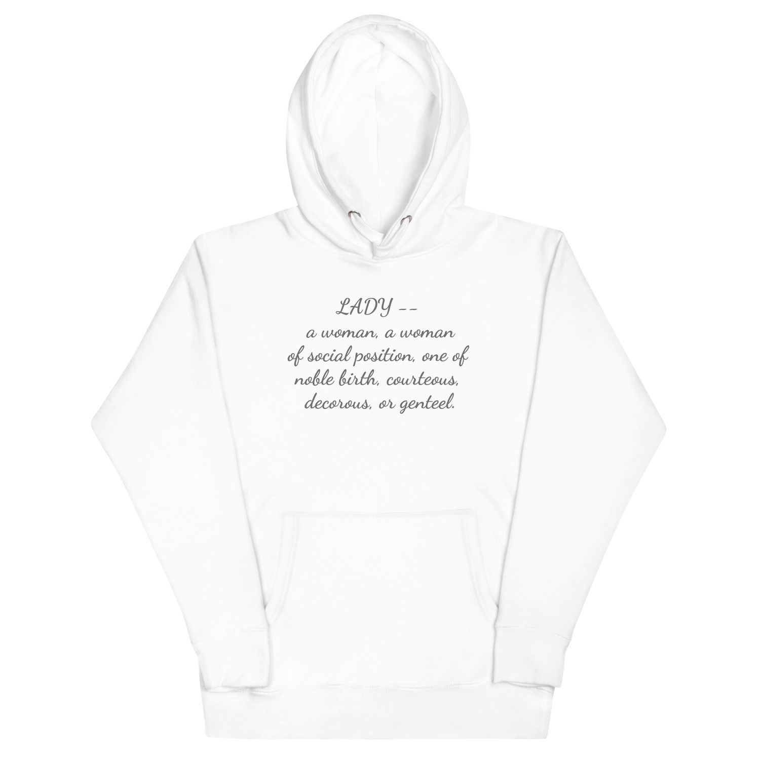 White Hoodie