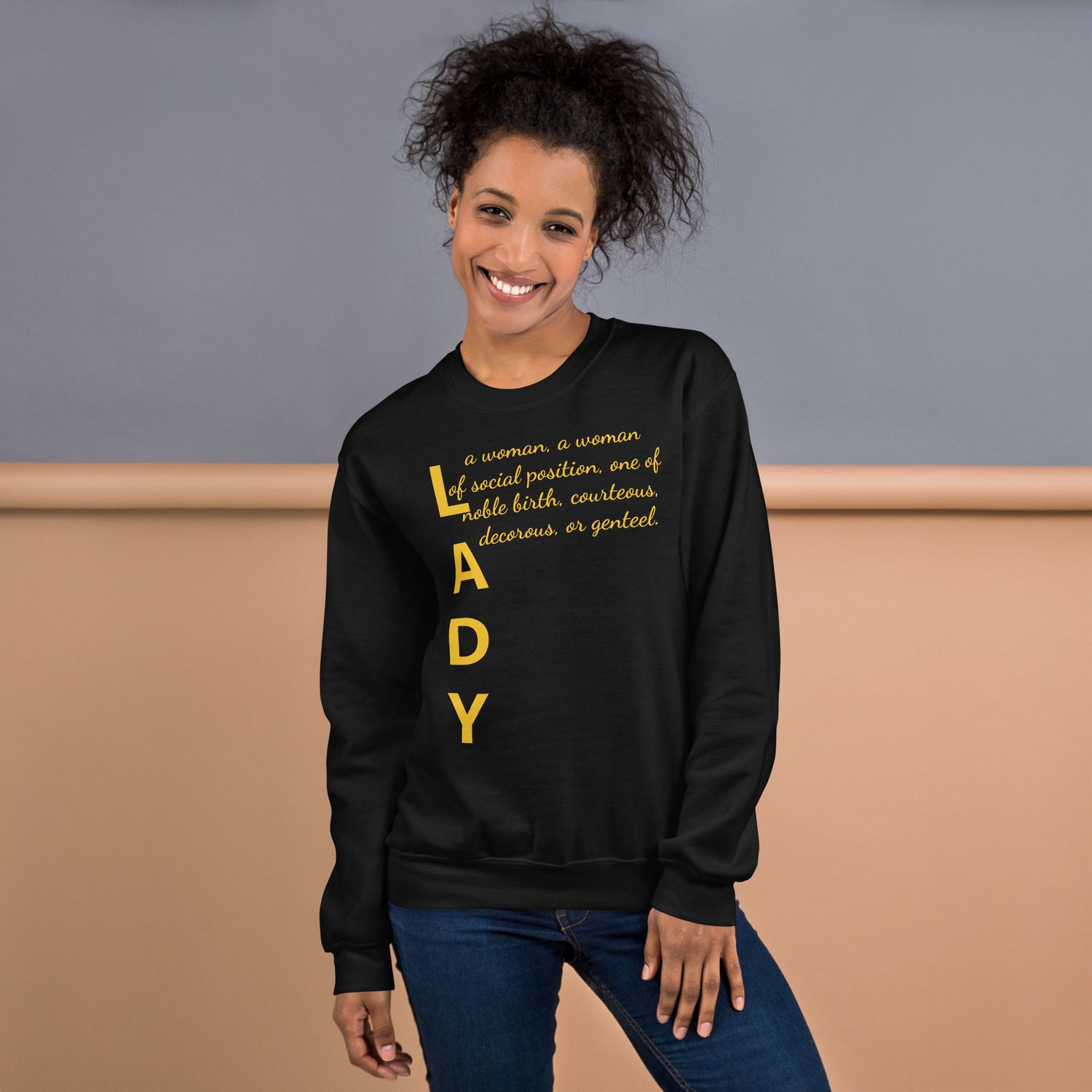 Women's Black Sweatshirt