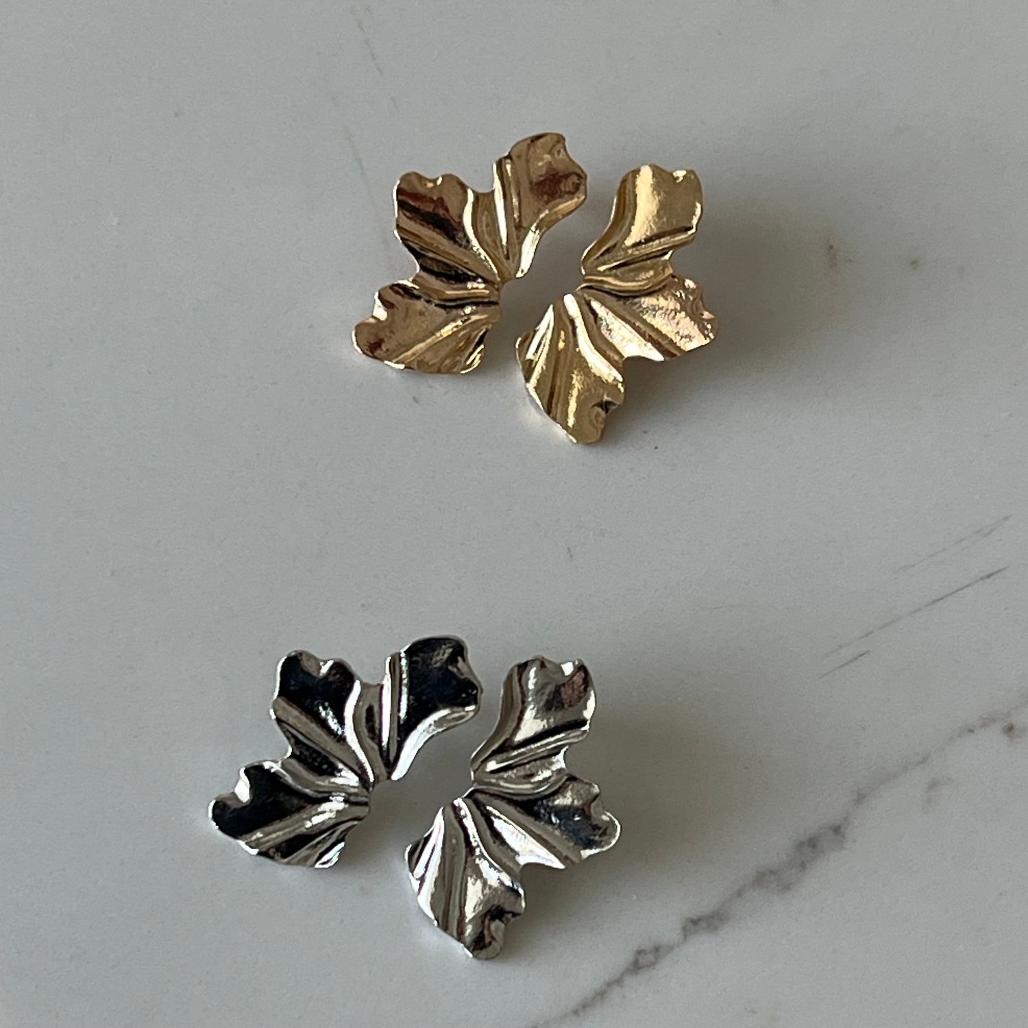 Floral studs