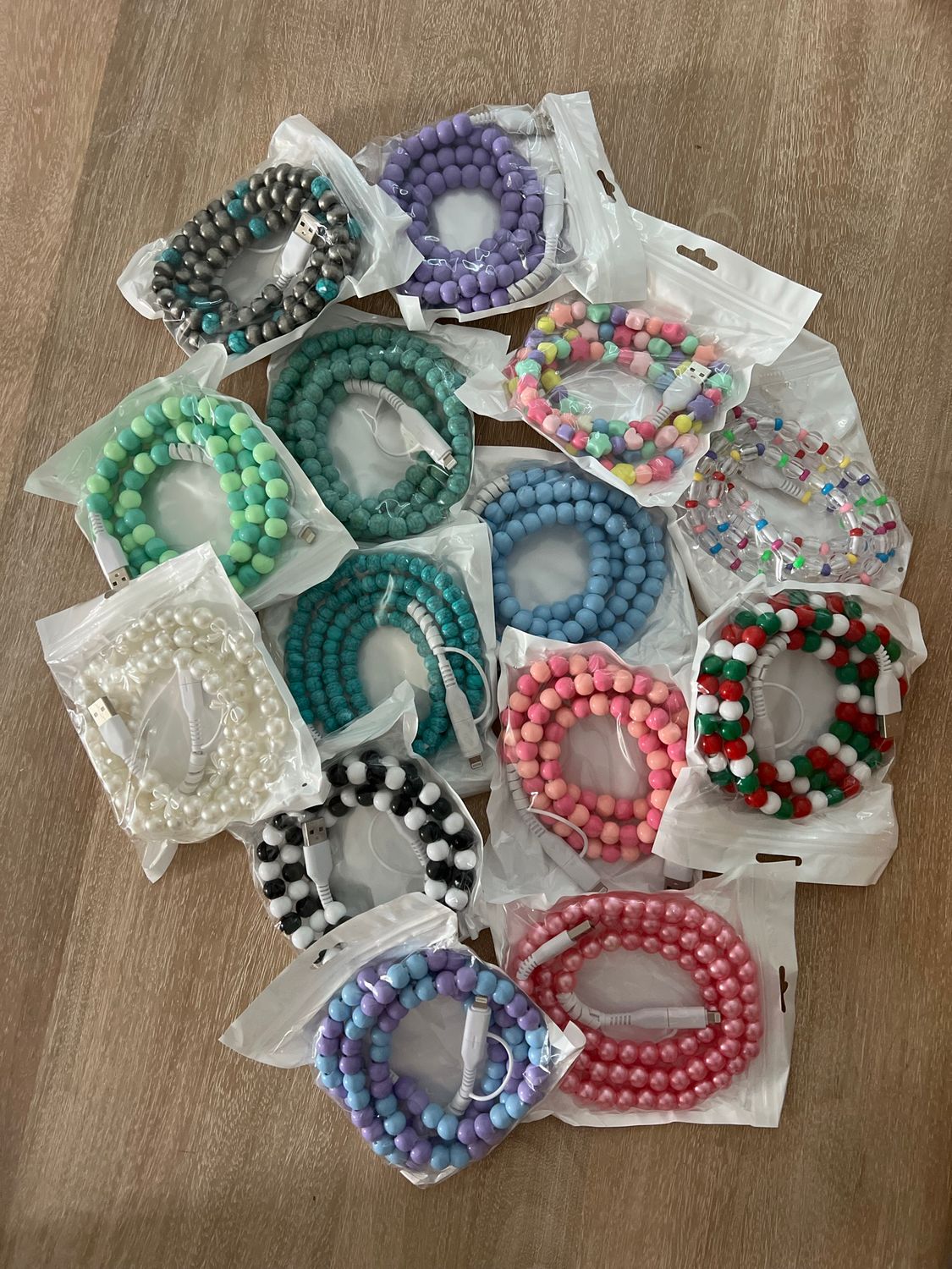 Beaded chargers - 3.5 ft