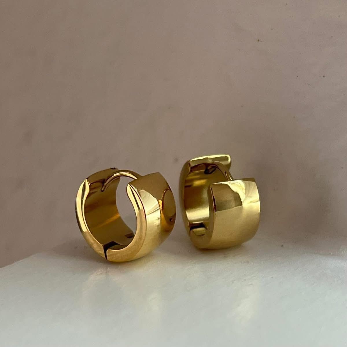 Gold Hoops - Tarnish Proof