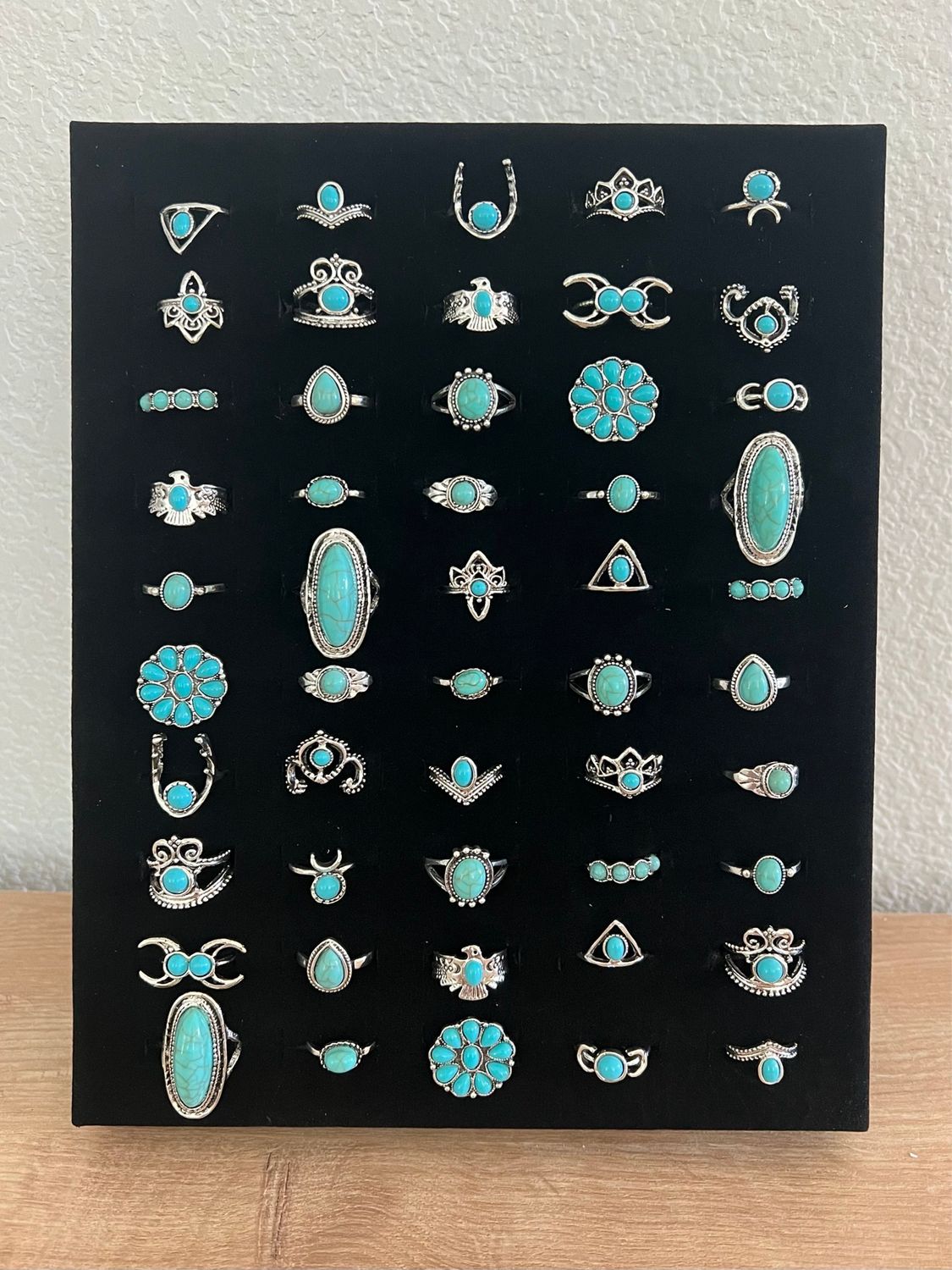 Assorted Turquoise Rings