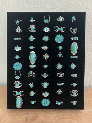 Assorted Turquoise Rings