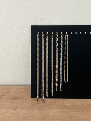 Paper Clip Chain - tarnish proof