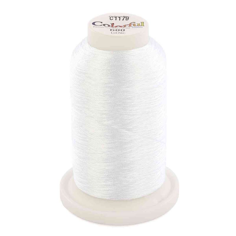 Colorful 1000m ×1 Cone | Standard White  