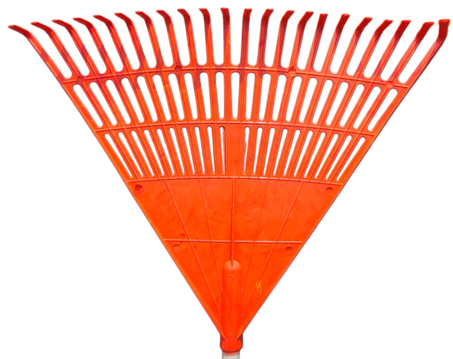 22 Teeth leaf  rake orange 