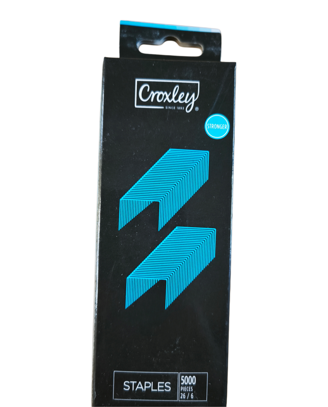 Croxley Staples 26/6. 5000Pk