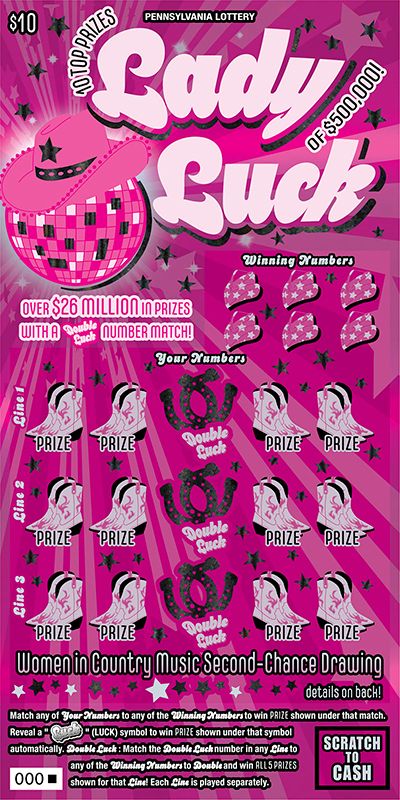 07.03.25 Lady Luck PA Lottery Book
