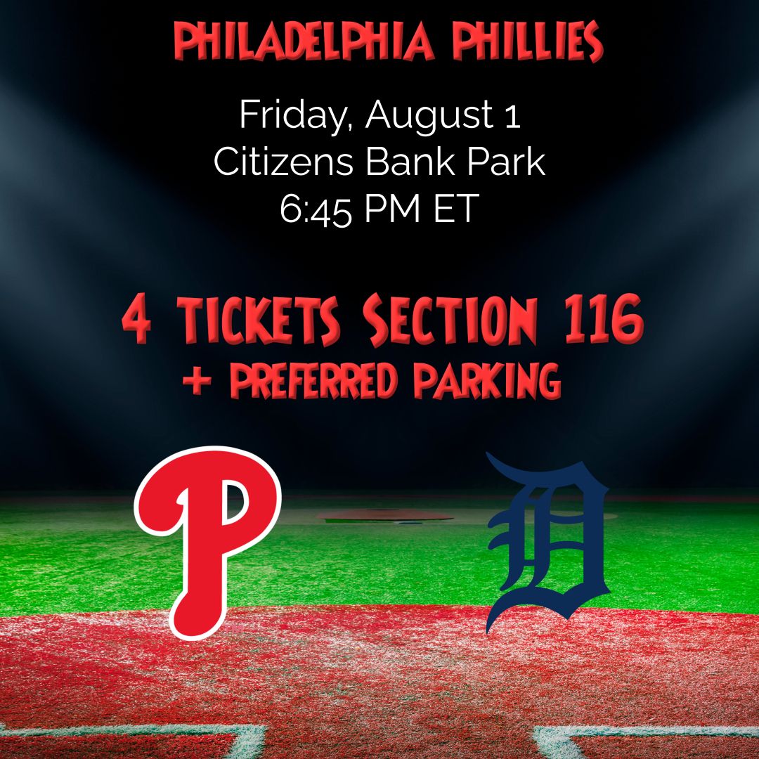 07.03.25 Friday, August 1, 2025 6:45 PM ET Detroit Tigers @ Philadelphia Phillies