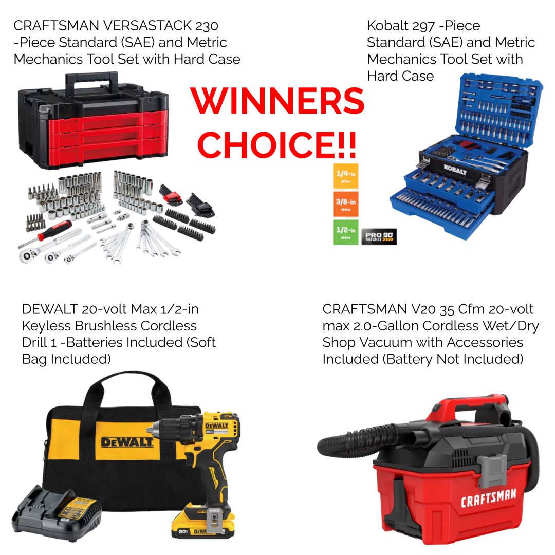 07.14.25 Winner’s Choice: Tool Edition
