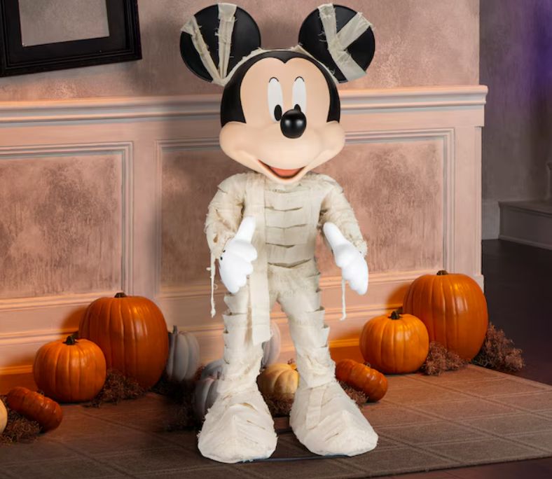 09.23.25 4‑ft Animated Mickey Mouse Mummy + $100 in PA Scratchers