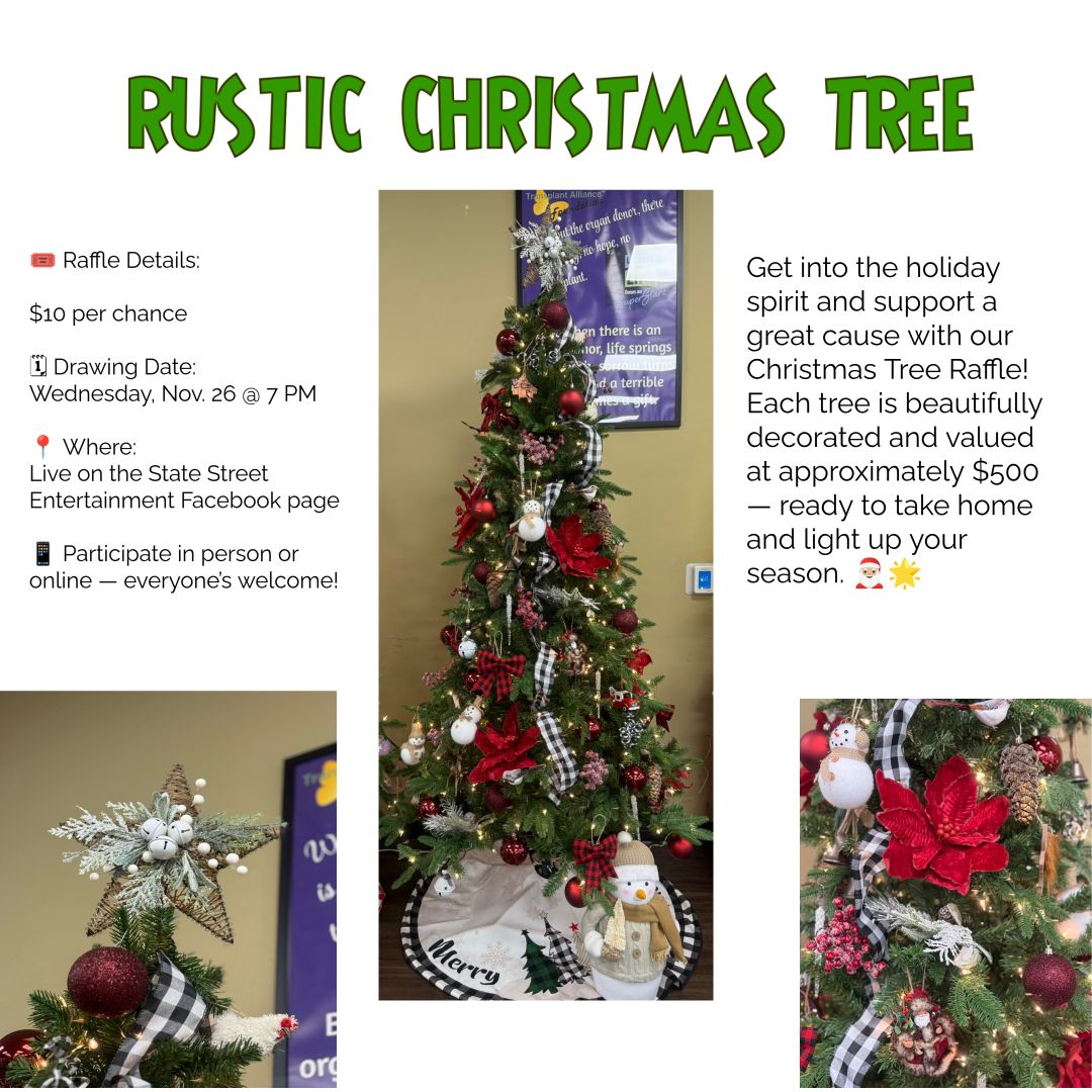11.02.25 RUSTIC CHRISTMAS TREE RAFFLE!