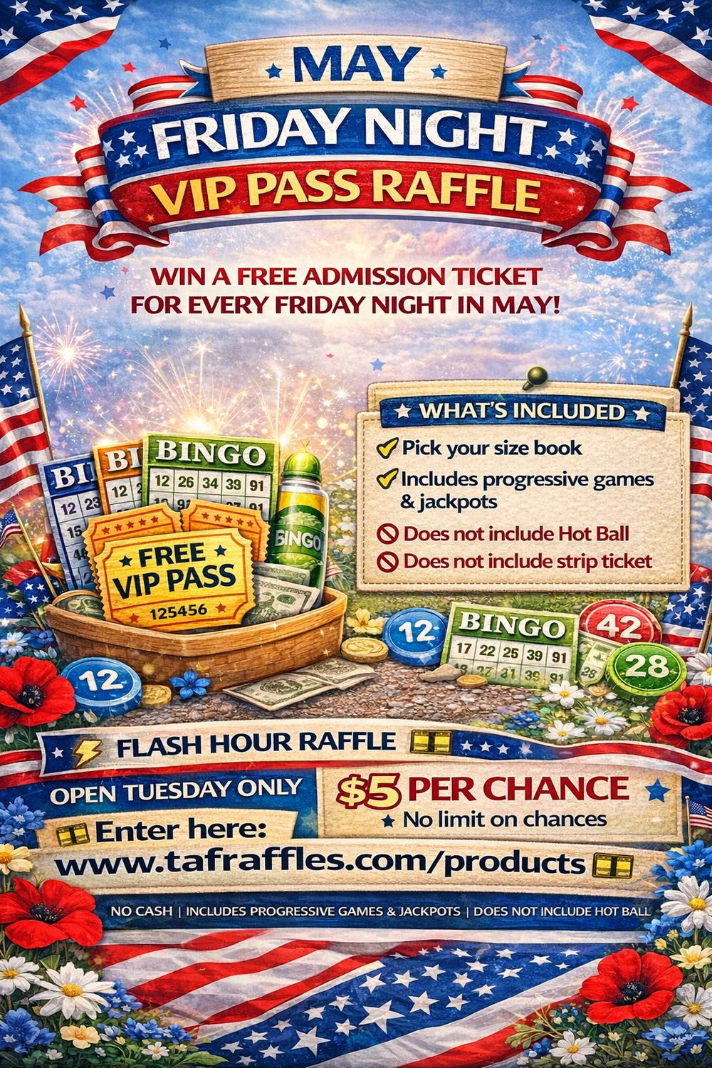 04.21.26 FRIDAY NIGHT VIP PASS RAFFLE