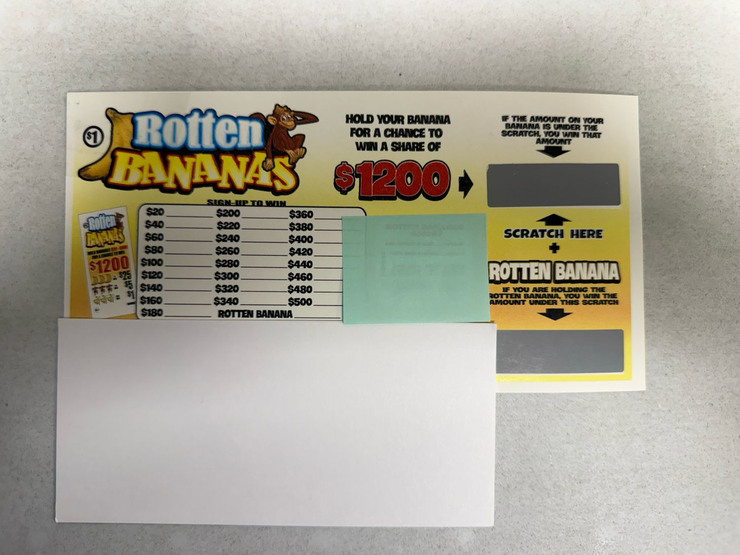 05.03.26 Rotten Bananas Pull Tabs