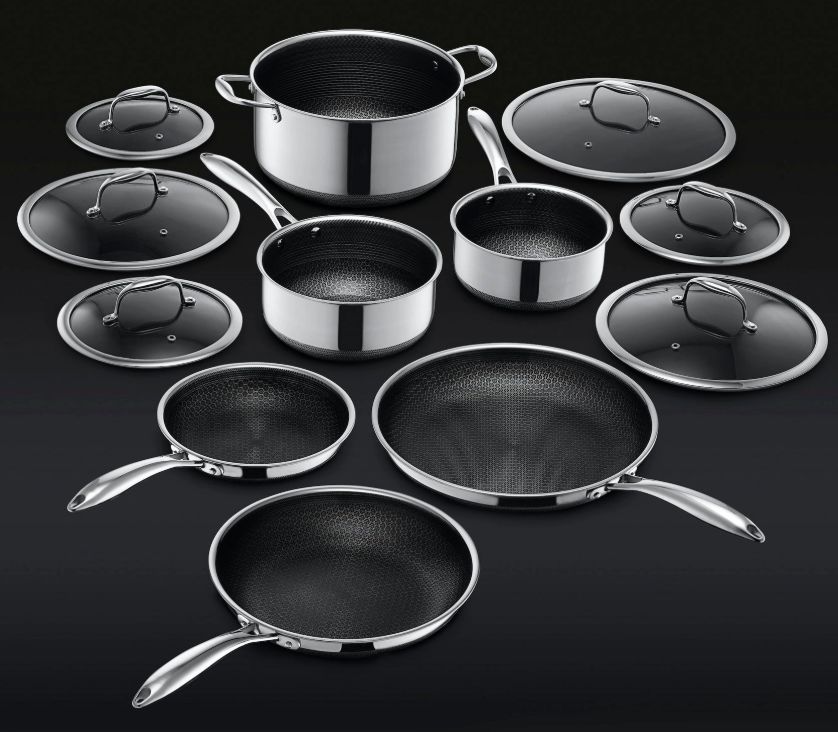 05.22.26 HexClad Hybrid Pots &amp; Pans Set (12-Piece)