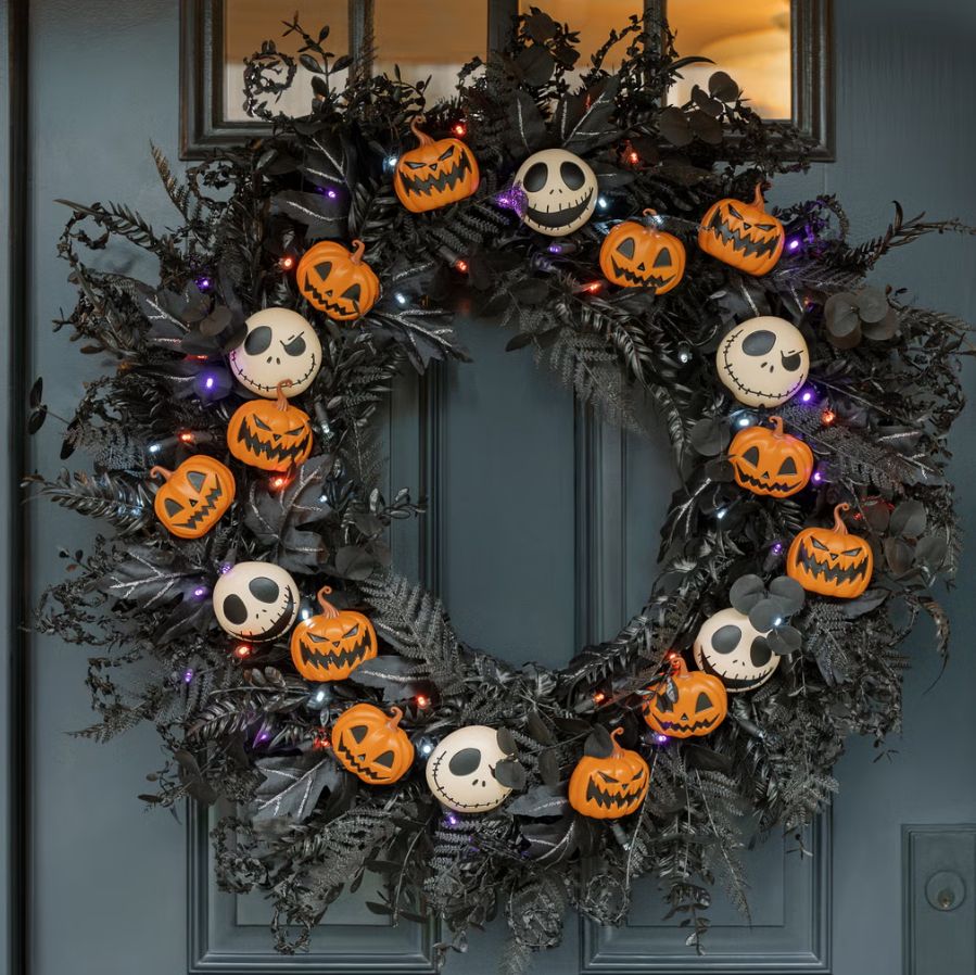 10.02.26 Disney The Nightmare Before Christmas Pre-Lit LED Wreath plus $100 Lottery