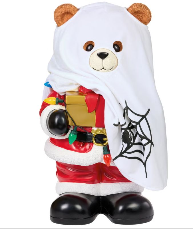 09.05.26 Holiday Bear with Ghost Costume PLUS $100 in PA Lottery Scratch-Offs