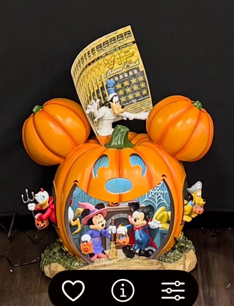 09.07.26 Disney Mickey &amp; Friends Halloween Pumpkin House PLUS $100 in PA Lottery Scratch-Offs