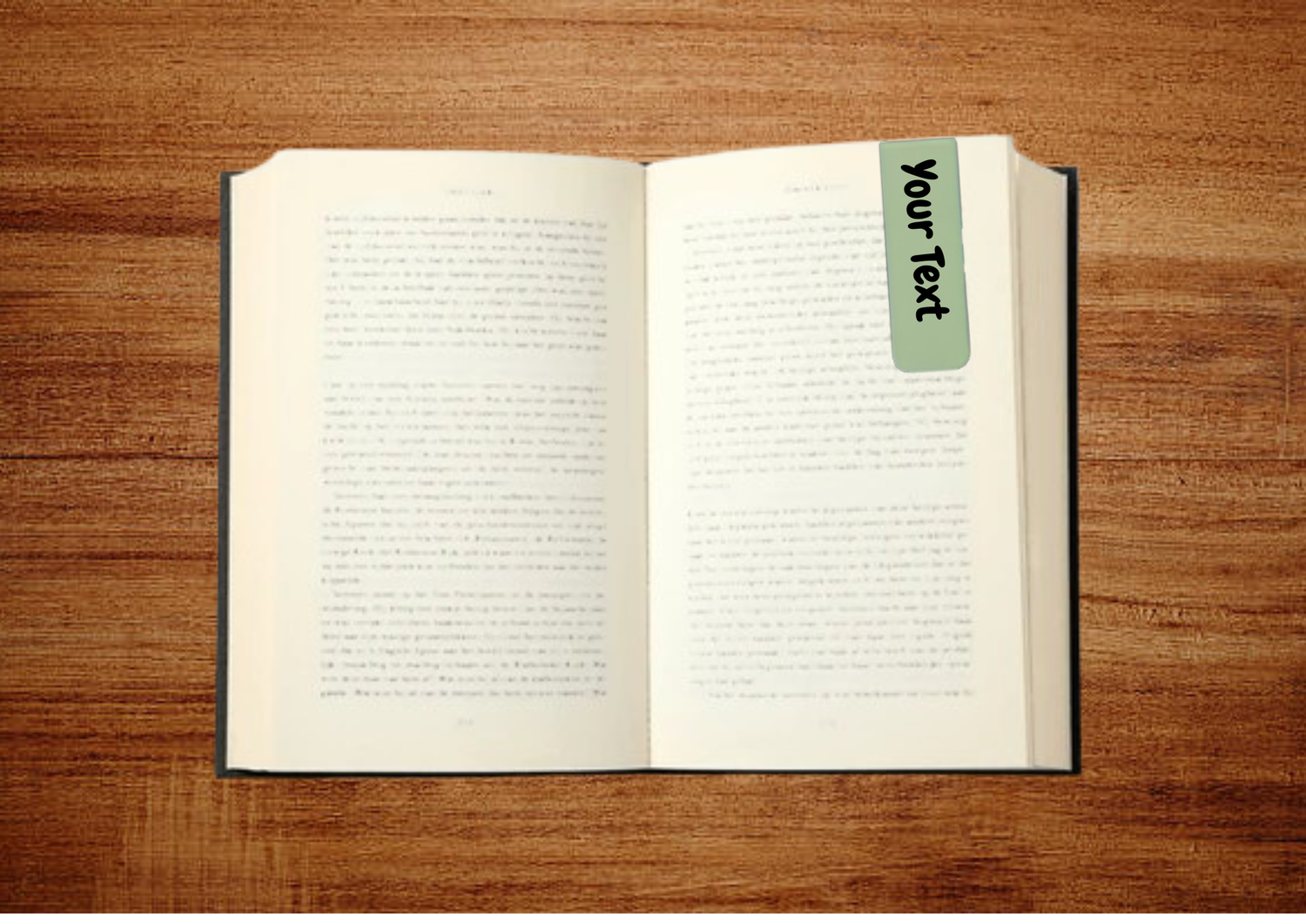 Personalised Magnetic Bookmark