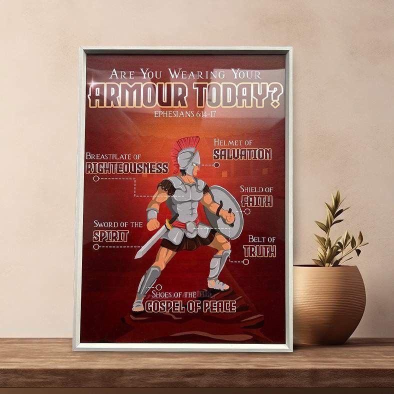 Armour of God for Boys Framed Wall Art