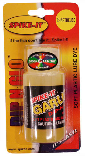 Spike-It Dip-n-Glo Garlic 2 oz., Color: Chartreuse