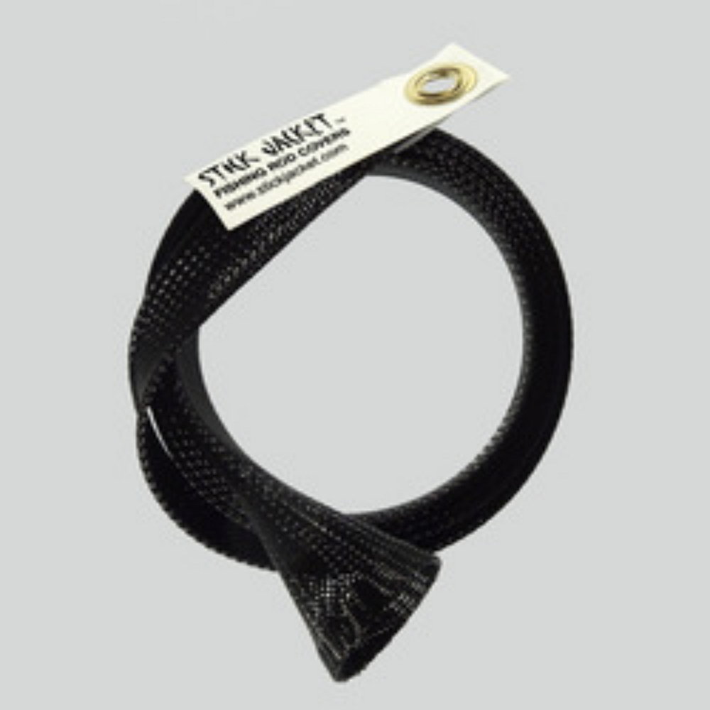 Stick Jacket Spinning Rod Cover, Color: Black