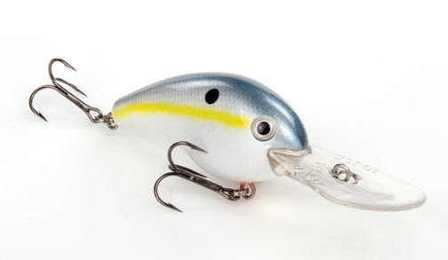 Strike King 10XD Deep Diving Crankbait, Color: -590 Sexy Shad