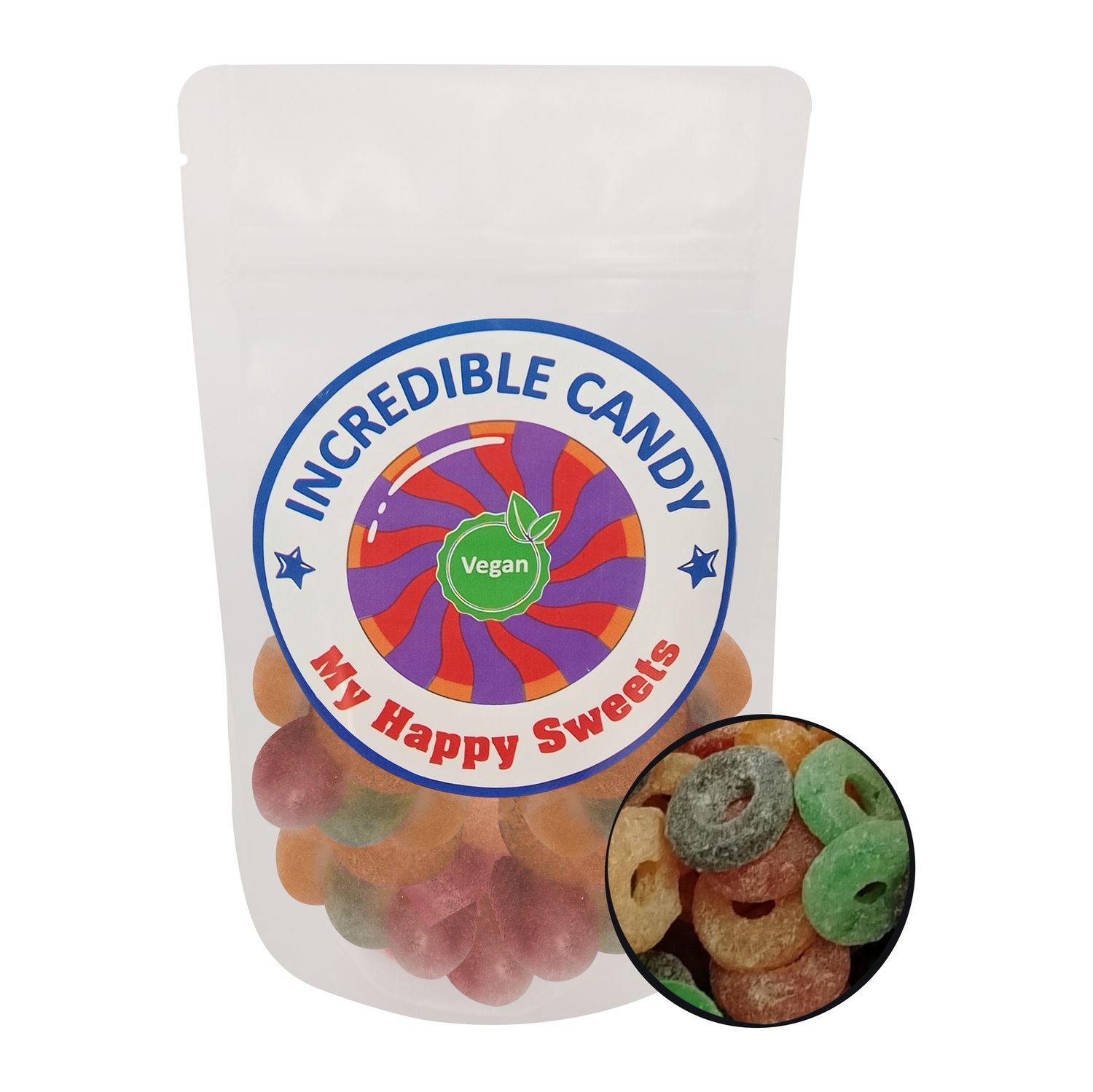 Sour Rings 130g (Price Per Packet)