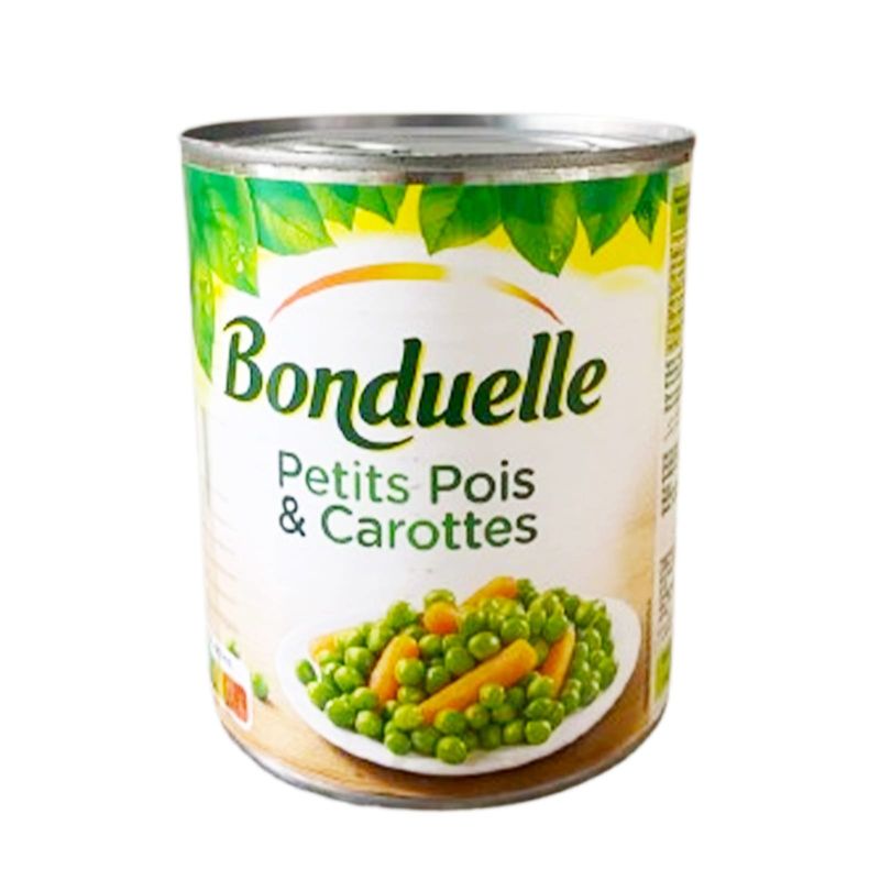 Petits Pois carottes Bonduelle (800g)