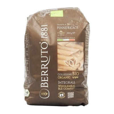 Pâte Penne au blé complet bio  (500g)