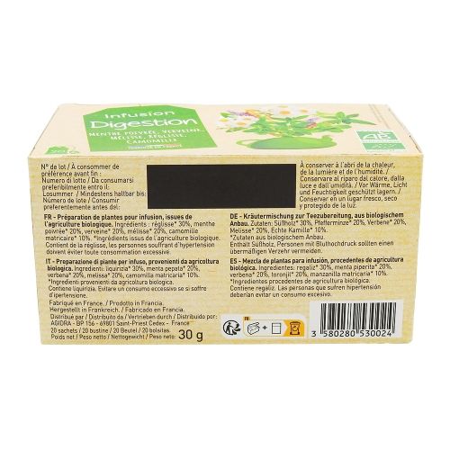 Infusion BIO digestion 20 sachets