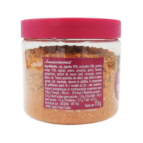 Aide culinaire Bédros - Mélange pour volaille pot 115g