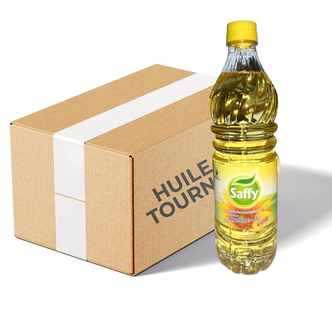 Huile de tournesol carton de 12 bouteilles de 1L
