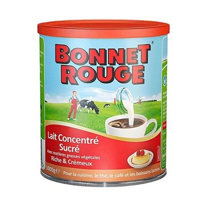 Bonnet rouge Lait concentré sucré 1kg