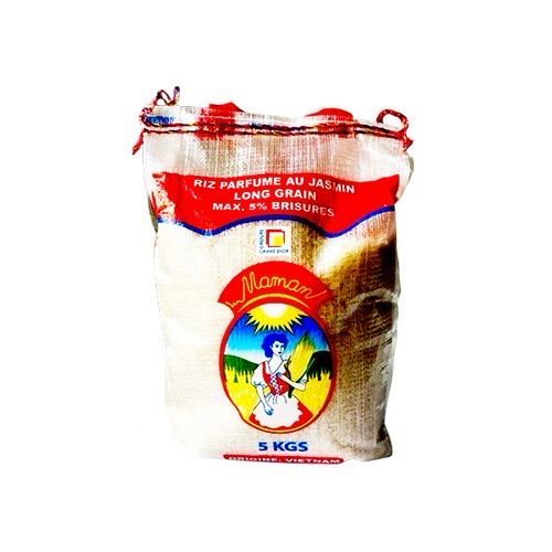 Riz parfumé au jasmin Maman 5kg