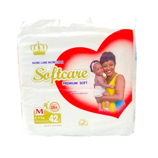 SOFTCARE - Couches culotte taille M x42