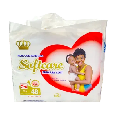 SOFTCARE - Couches culotte taille S x48