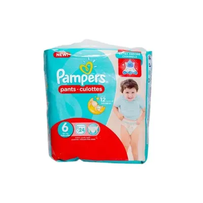 PAMPERS - Culottes bébés taille 6 x24