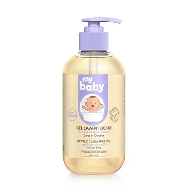 MY BABY - Gel lavant doux à l&#39;huile d&#39;amande douce 365ml