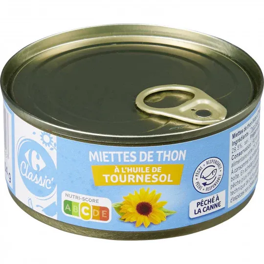 Miettes de thon 160g