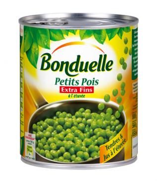 Petits pois Bonduelle (800g)