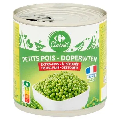 Petits pois (560g)