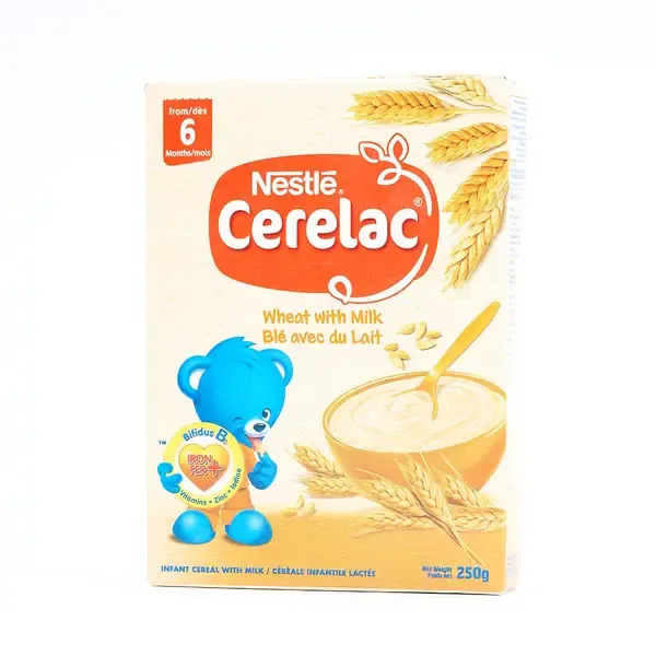 CERELAC - Céréale infantile lactée blé avec du lait 250g