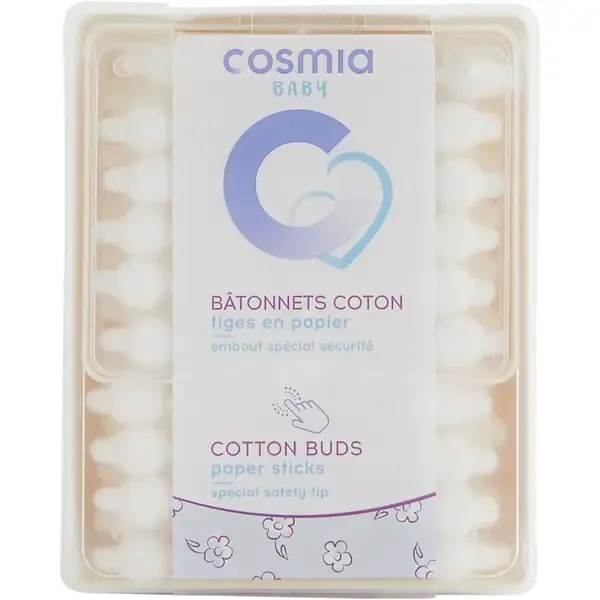 COSMIA BABY - Bâtonnets de coton x60