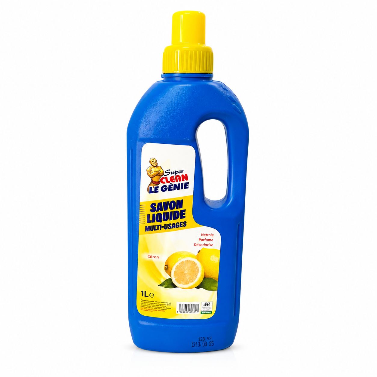 SUPER CLEAN - Savon liquide multi-usages au citron jaune 1L