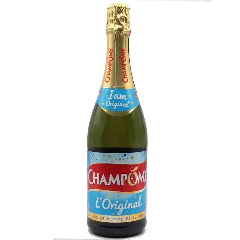 CHAMPOMY - Jus de pomme petillante sans alcool 75cl