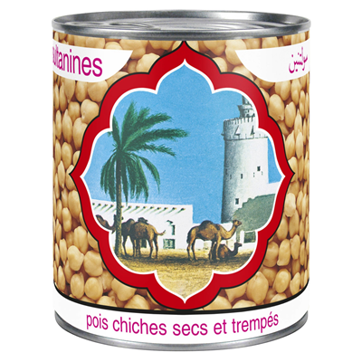 D'Aucy Pois chiches sultanine - 800g D'Aucy Pois chiches sultanine - 800g