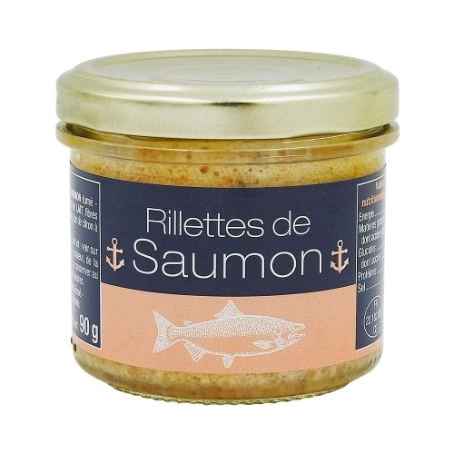 Rillettes de saumon bocal 90g