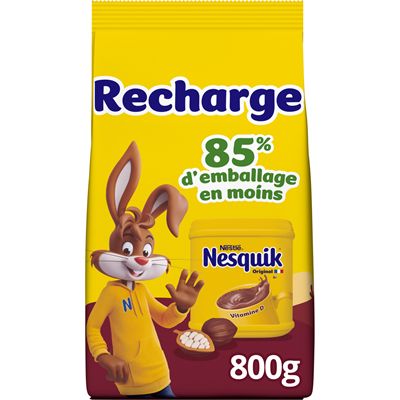 Nesquik Pourdre chocolaté poche 800g