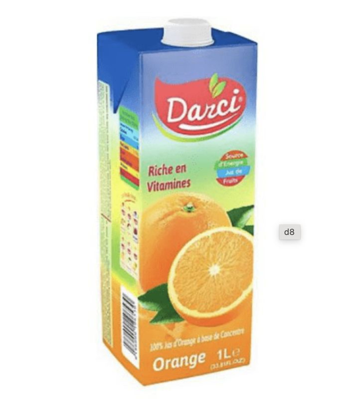 DARCI - Jus d'Orange 1L